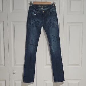 NV Stretch Skinny Jeans – Dark Wash – Size 3